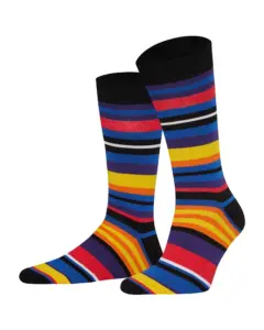 Link zu Lange gestreifte Socken für Herren & Damen aus Baumwolle